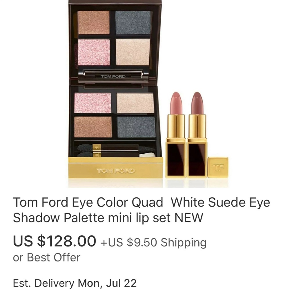 SOLD tom ford white suede eyeshadow nordstrom